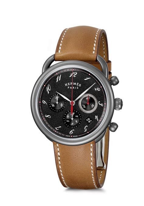 montre hermes homme arceau chronographe|montreal Hermes arceau titane.